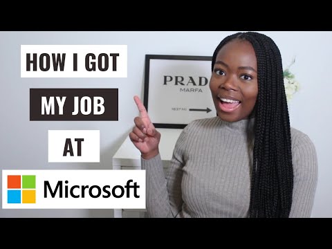 How I got my job at Microsoft
