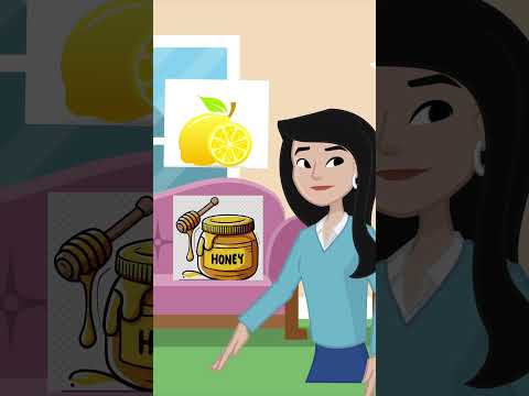 How to get rid of tanning |Lemon and honey Benefits#youtubeshorts #animation #lemon #Honey