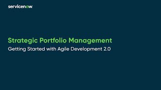 Strategic Portfolio Management | Getting started with Agile Development 2.0