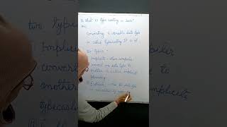 Typecasting in java in Hindi | Learn Programming #learnprogramming #javaprogramming #java