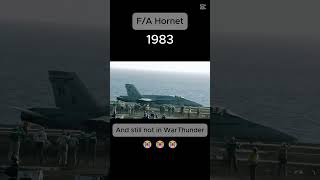 When Will Gaijin Finally Add The F-18 Super Hornet to War Thunder? 😭 #warthunder #f18