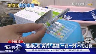高端緩打潮? 爽約率突增 中彰投達1~2成｜TVBS新聞