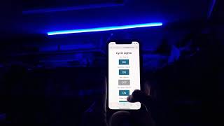 DIY cycle class lights