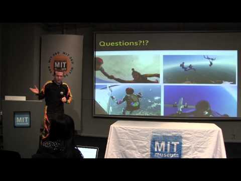 Physics of Skydiving: Andrew Horning at K12Live! (MIT Museum Second Fridays, 1-10-14)