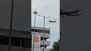 Wow landing #viralvideo #automobile #worldexplorer #aviation #travel #flightlanding