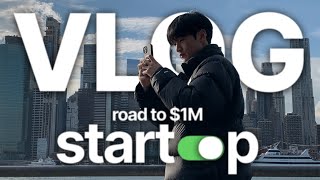 Realistic Vlog as Two College Students Building an App Startup EP25