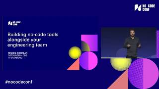 Webflow NoCode Conference - Building NoCode tools alongside your engineering team