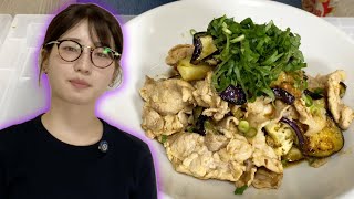 ナスと豚肉の激うまレシピ【あべちゃん、あべの巣、料理、レシピ】