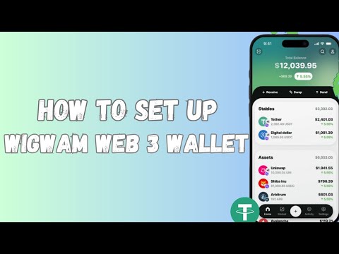 How to set up wigwam web3 wallet | backed by cex.io