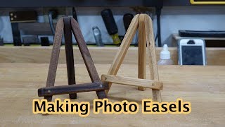 Making Mini Photo Easels