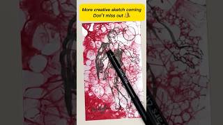 #howtodraw #bubbleart #bubblepainting #creativeprocess #artvideo #textureart #arttechniques #shorts