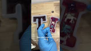 Letters #poxy_princess #epoxy #resin #resinart #resinartist #epoxylife #epoxyresin #resincrafts