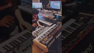 Roland System 100 and Roland Juno 60