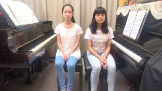 (李亭昀與廖苡蓁) 東山國中 (學習篇05) 2016/08/24 Beethoven Moonlight Sonata Op.27 No.2, Mov 3rd (貝多芬「月光」奏鳴曲第3樂章)