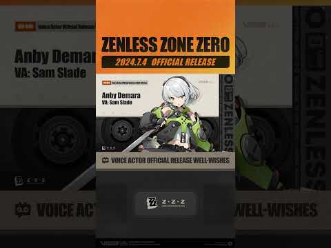 Zenless Zone Zero Release Voice Actor Well-Wishes: Anby