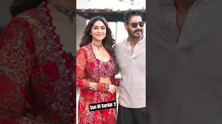 Kajol Ajay Devgan Mnural Thakur #sonofsardaar2 #ajaydevgan #kajol
