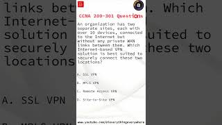 CCNA 200 301 Questions // Question 003 // #ccna200301 #ccna #ccnaexam #ccna_questions