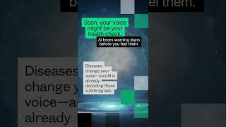 What if your voice could diagnose disease? #aiinaction
