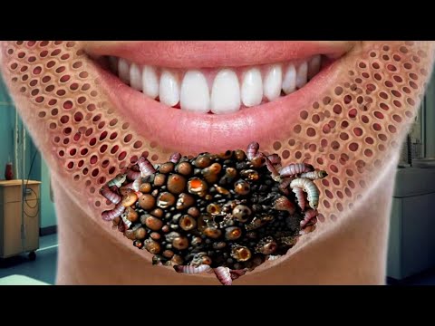 Satisfying ASMR treatment |  Remove Big Moggot & Dog Tick Infaction | 2D Animation @beautyasmr1m