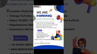 🌸✨ Glitzern Cosmetics is Hiring! ✨🌸📝 Join now: https://forms.gle/a5jaiBwyw6QdUdMW7 . #jobvacancy