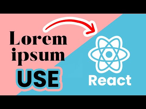 How to write Lorem ipsum in React js