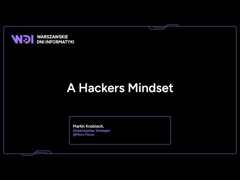 Martin Knobloch - A Hackers Mindset