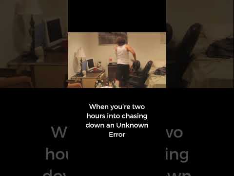 Unknown Error