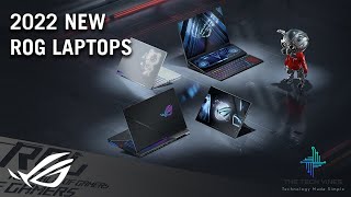 2022 Brand New ROG Gaming Laptops | ROG | The Tech Vines