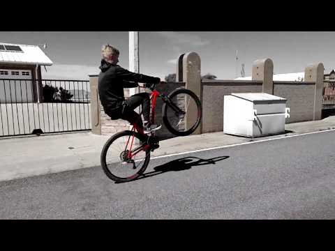 Mountain Bike wheelie