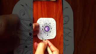 Tangle Art | Reyyans Creation | #youtubeshorts #youtube #ytshorts #tangleart