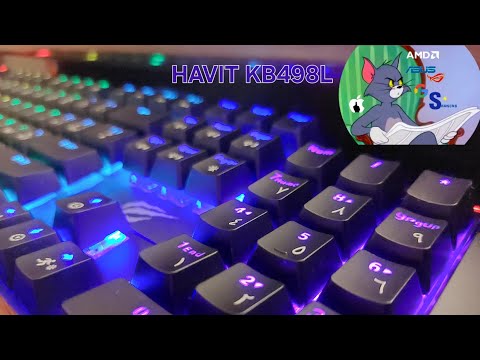 HAVIT KB498L | Key sounds and Backlights modes