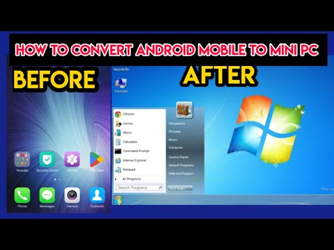 How to convert Mobile into Computer | Apne Mobile ko Computer Babaye