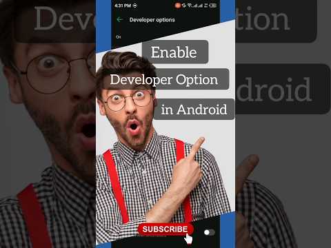 Enable Developer Options Android⚙️ #shorts