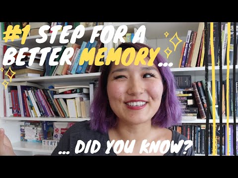 🧠 The first step to a better memory... (maybe obvious, but difficult)