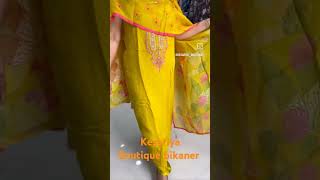 organza suit with pure dupatta ## 5-D-50 JNV colony Bikaner ##📱 8824428668-9588024009