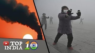 Top 10 Most Polluted Cities in India || Top10INDIA
