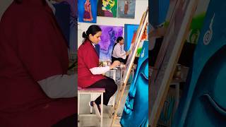 Painting Class | Art College #artclass #pencilwala #shorts #youtubeshorts #youtubefeed #ytshorts #yt