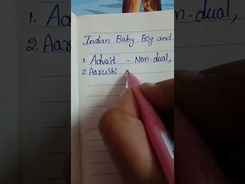 "A" letter New born baby boy and girl names with meanings #babynames #newborn #newbornbaby