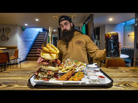 NO ONE HAS CONQUERED 'THE GUTBUSTER' CHALLENGE YET | BeardMeatsFood