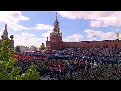 Xi attends Russia's Victory Day parade at Moscow's Red Square