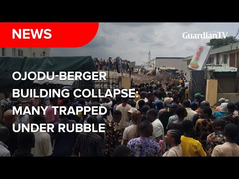 Ojodu-Berger building collapse: Many trapped under rubble