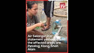 Seven areas across Klang Valley, Selangor to have water supply disruptions from June 5