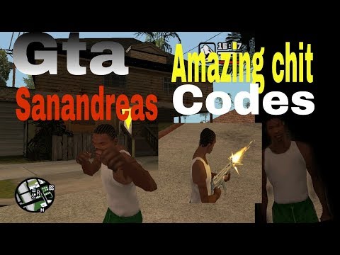 GTA SAN ANDREAS CHIT CODES
