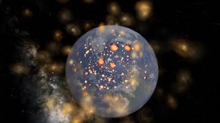 Five Asteroids Crash Into Earth Simulation