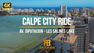🚘 From Av. Diputacion to Les Salines lake - Calpe, Costa Blanca