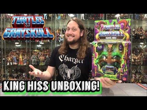 King Hiss Turtles of Grayskull Unboxing & Review!