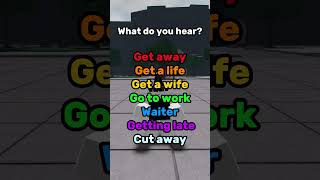 WHAT DO YOU HEAR?? 🗣️🔥 #thestrongestbattlegrounds #roblox #tsb #shorts