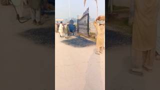 Road patch after damage by water #shorts #housingdevelopment #roadrepair