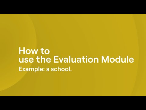 REact - How to use the Evaluation module