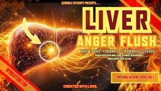 ★Release ANGER Stored Inside Your Liver★ 4Hz + 8Hz +100MHz + 800MHz +1111Hz (POWERFUL HEALING MUSIC)